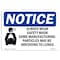 Signmission OSHA Sign, Always Wear Safety Mask Some With Symbol, 18in X 12in Aluminum, 18" W, 12" H, Landscape OS-NS-A-1218-L-10143 - alternate 1